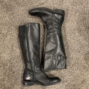 Wide calf tall riding boots Enzo Angiolini